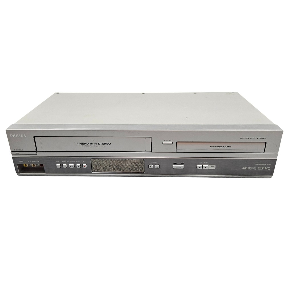 Philips DVP3150V DVD VCR Combo VHS Player‎ Progressive Scan (For Parts Repair)